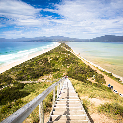 View at Bruny Island